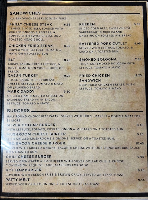 Menu Silver Dollar Cafe-1